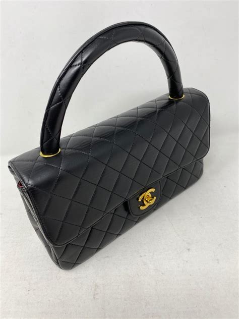 vintage chanel kelly bag discontinued|Vintage Chanel evening bag.